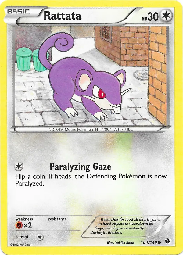 Carte Rattata — Boundaries Crossed