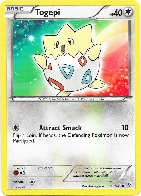Carte Togepi — Boundaries Crossed