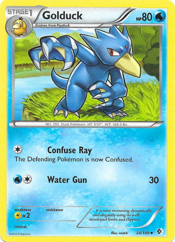 Carte Golduck — Boundaries Crossed