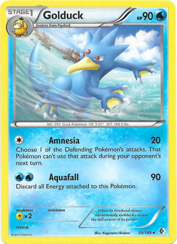 Carte Golduck — Boundaries Crossed
