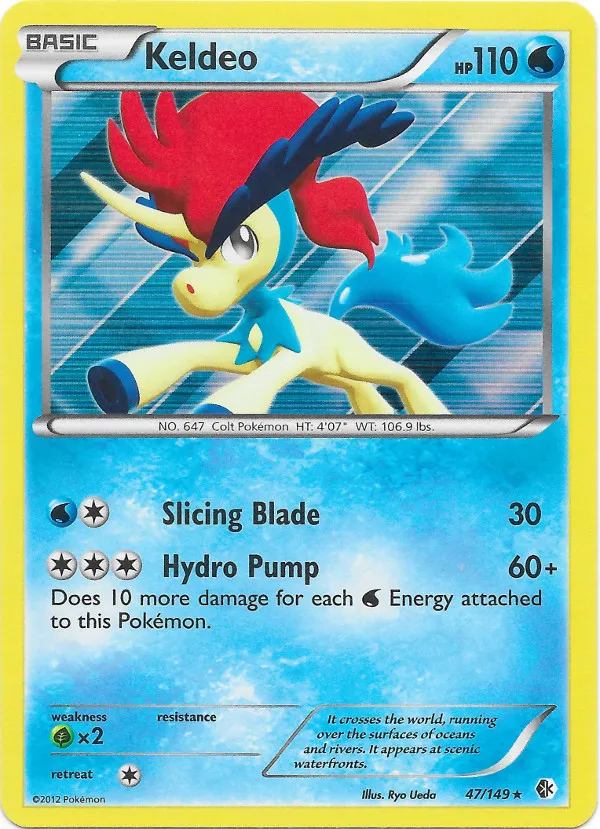 Carte Keldeo — Boundaries Crossed