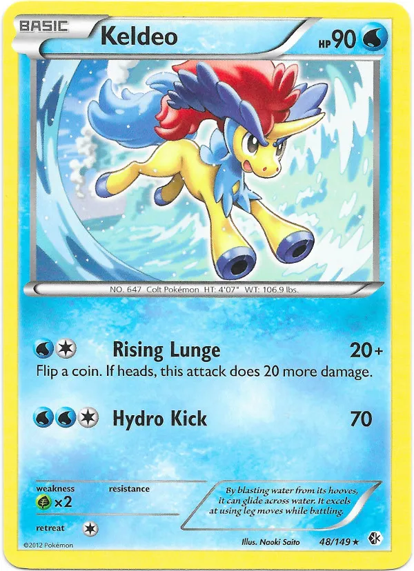 Carte Keldeo — Boundaries Crossed