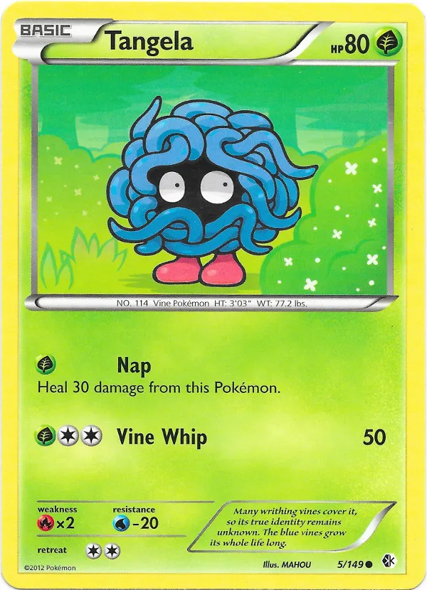 Carte Tangela — Boundaries Crossed
