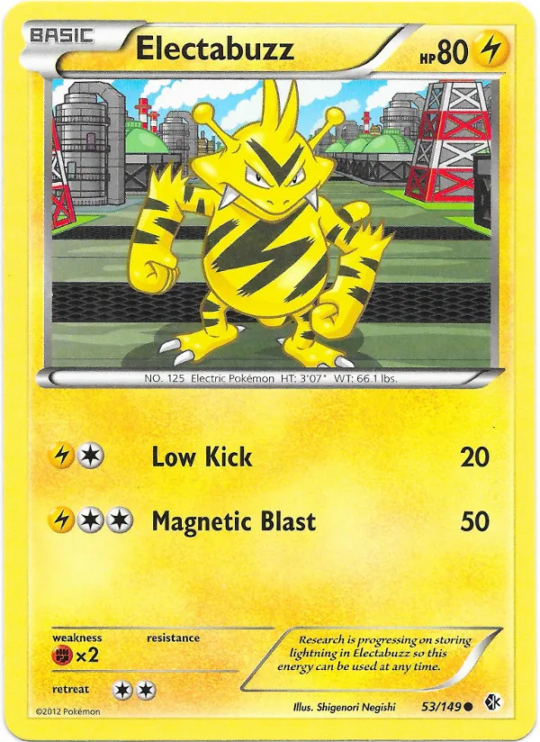 Carte Electabuzz — Boundaries Crossed