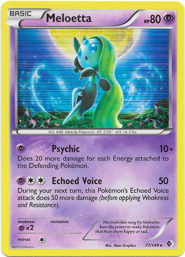 Carte Meloetta — Boundaries Crossed