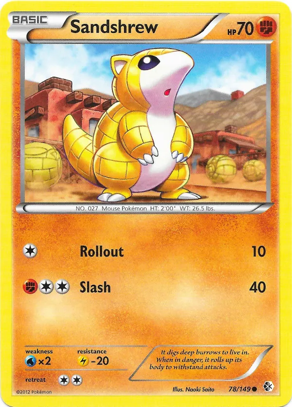 Carte Sandshrew — Boundaries Crossed