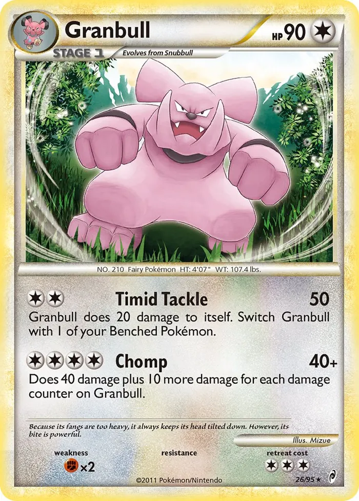 Carte Granbull — Call of Legends
