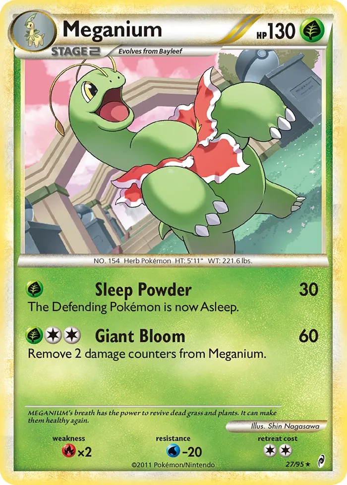 Carte Meganium — Call of Legends