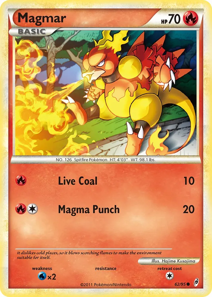 Carte Magmar — Call of Legends