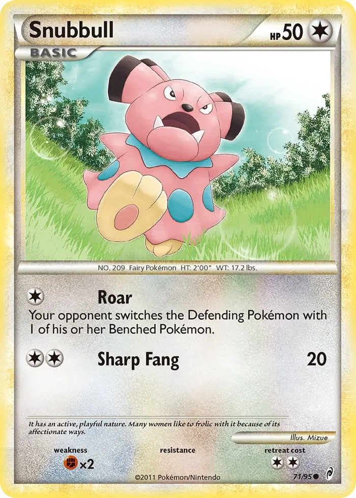 Carte Snubbull — Call of Legends