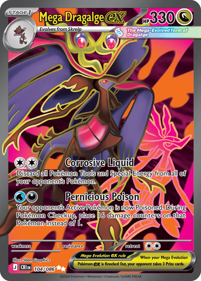 Carte Mega Kravarech ex — Chaos Rising Additionals