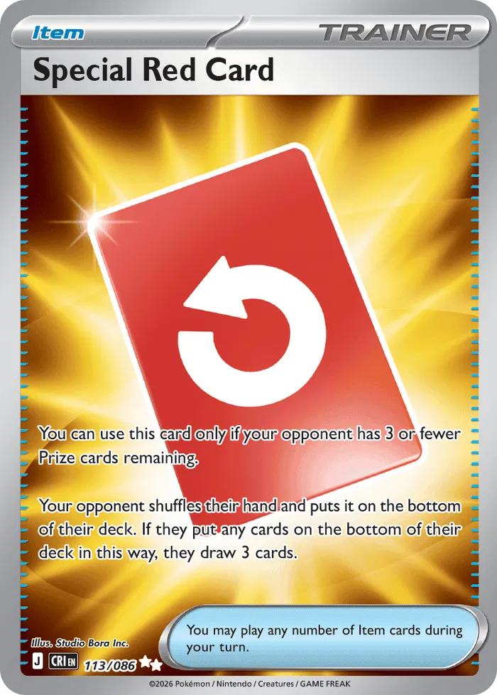 Carte Carton Rouge Spécial — Chaos Rising Additionals