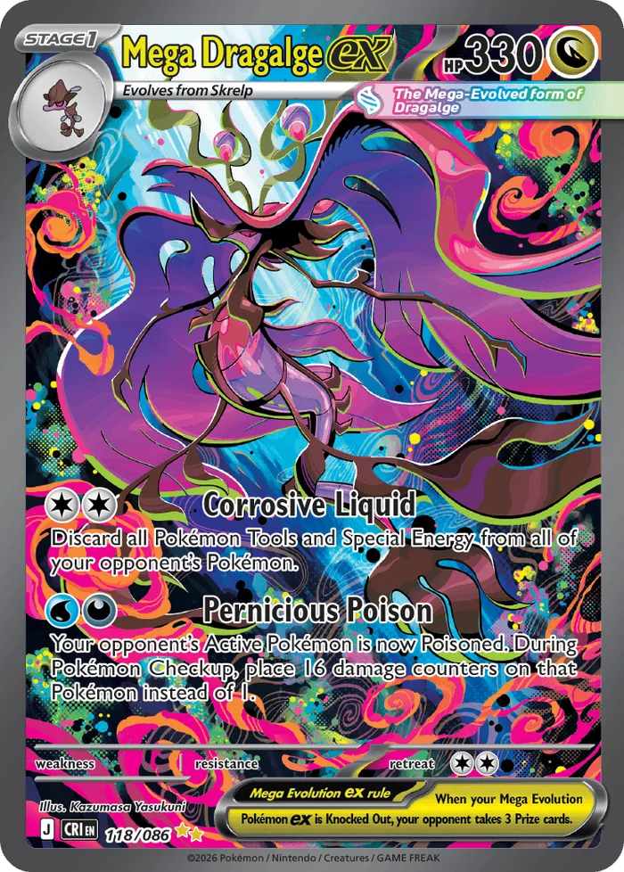 Carte Mega Kravarech ex — Chaos Rising Additionals