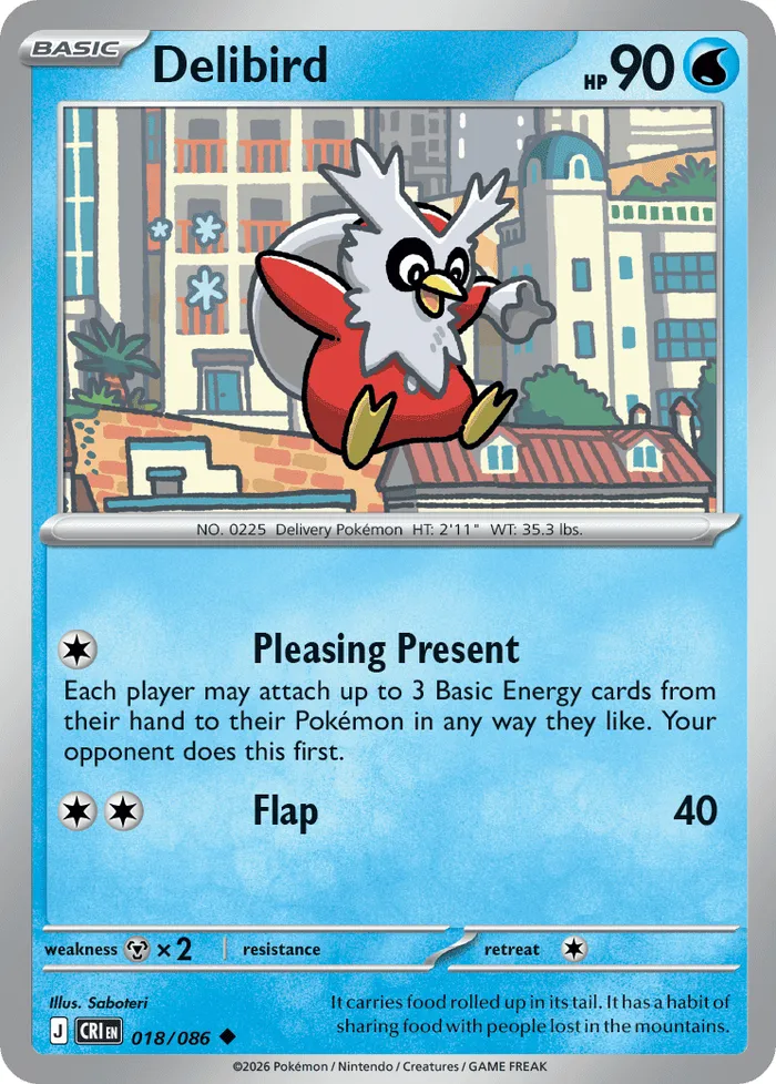 Carte Delibird — Chaos Rising Additionals