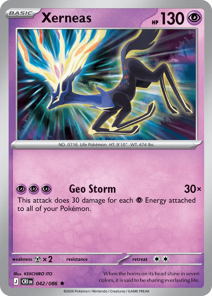 Carte Xerneas — Chaos Rising Additionals