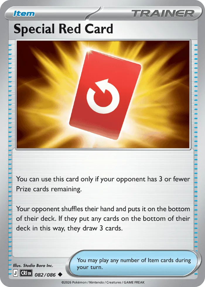 Carte Carton Rouge Spécial — Chaos Rising Additionals