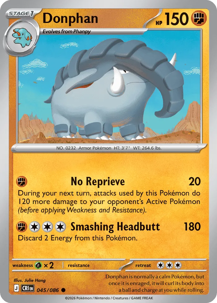 Carte Donphan — Chaos Rising