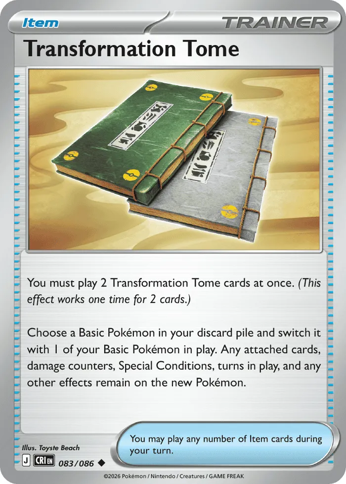 Carte Tome de Transformation — Chaos Rising