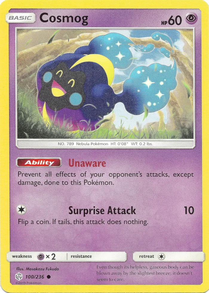 Carte Cosmog — Cosmic Eclipse