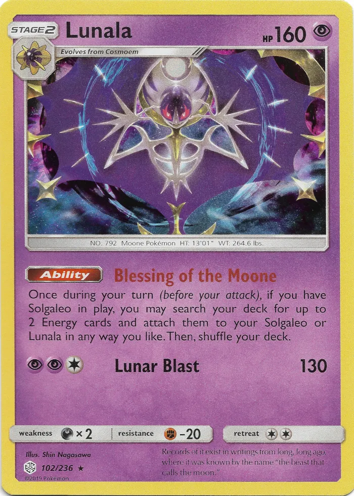 Carte Lunala — Cosmic Eclipse