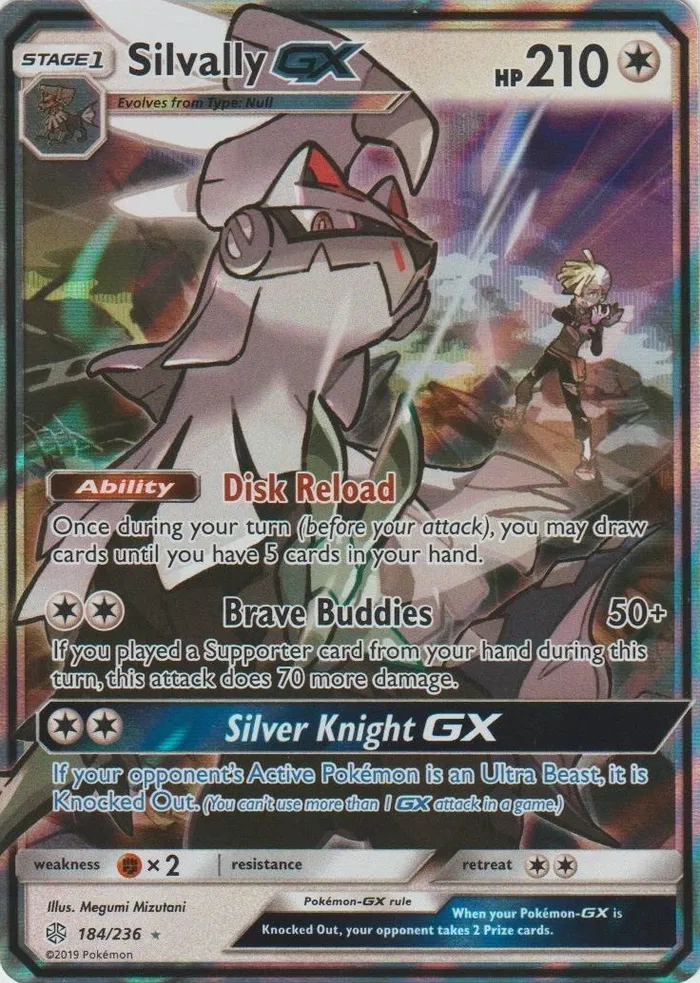 Carte Silvallié GX — Cosmic Eclipse