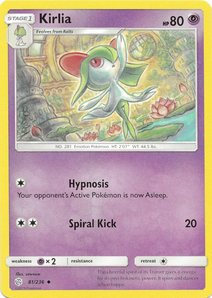 Carte Kirlia — Cosmic Eclipse