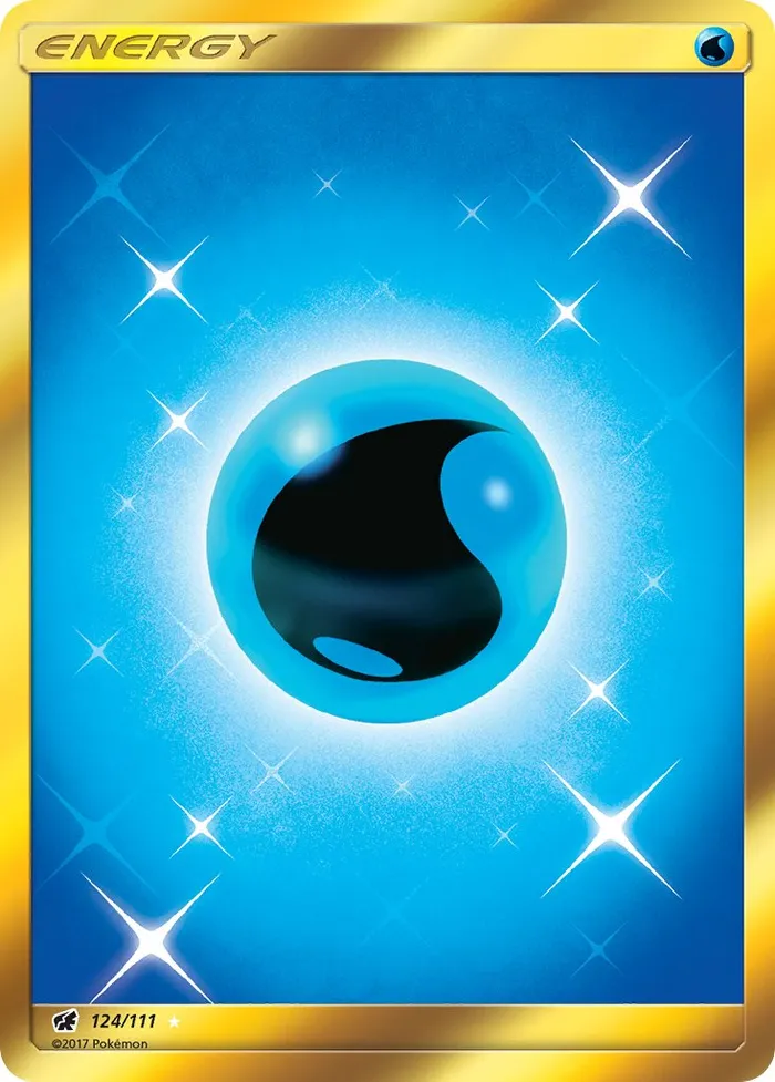 Carte Basic Water Energy — Crimson Invasion