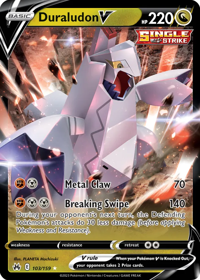 Carte Duralugon V — Crown Zenith