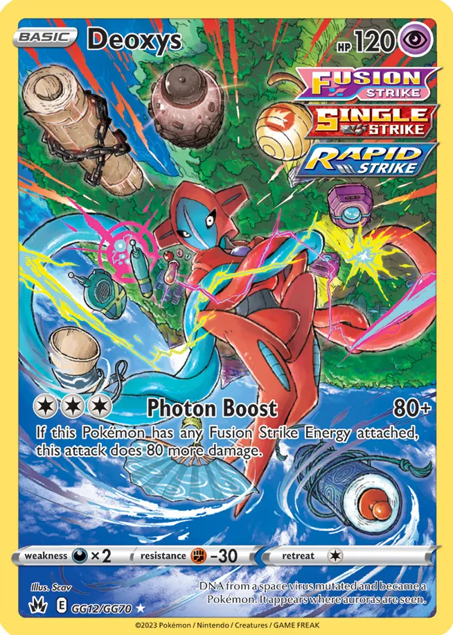 Carte Deoxys — Crown Zenith