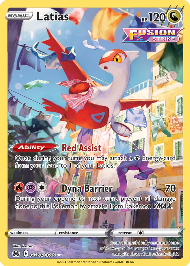 Carte Latias — Crown Zenith