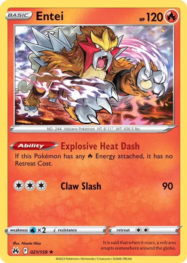 Carte Entei — Crown Zenith