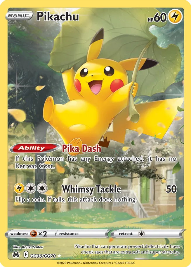 Carte Pikachu — Crown Zenith