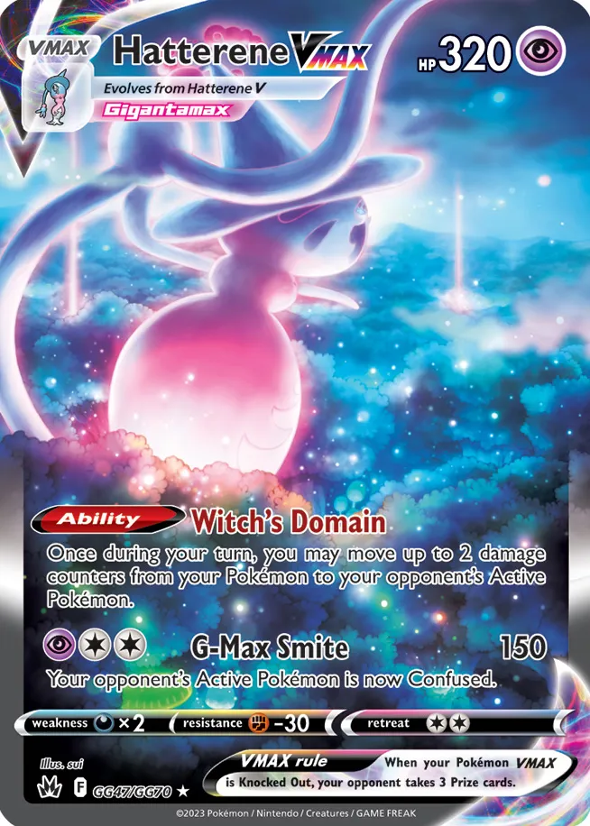 Carte Sorcilence VMAX — Crown Zenith
