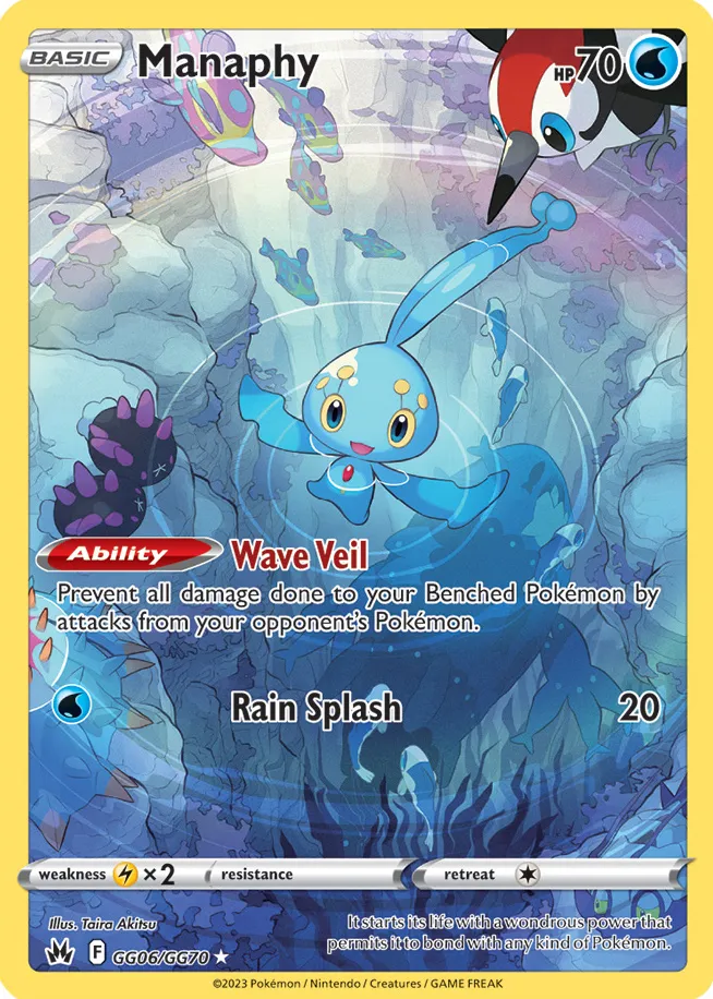 Carte Manaphy — Crown Zenith