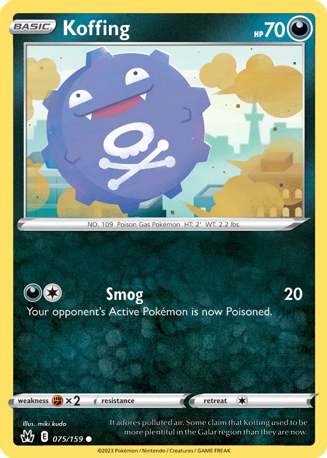 Carte Smogo — Crown Zenith