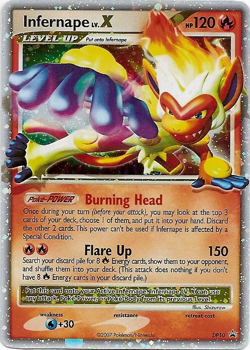 Carte Simiabraz LV.X — DP Black Star Promos