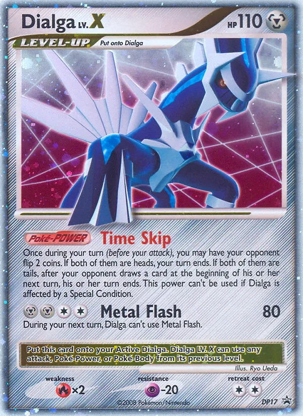 Carte Dialga LV.X — DP Black Star Promos