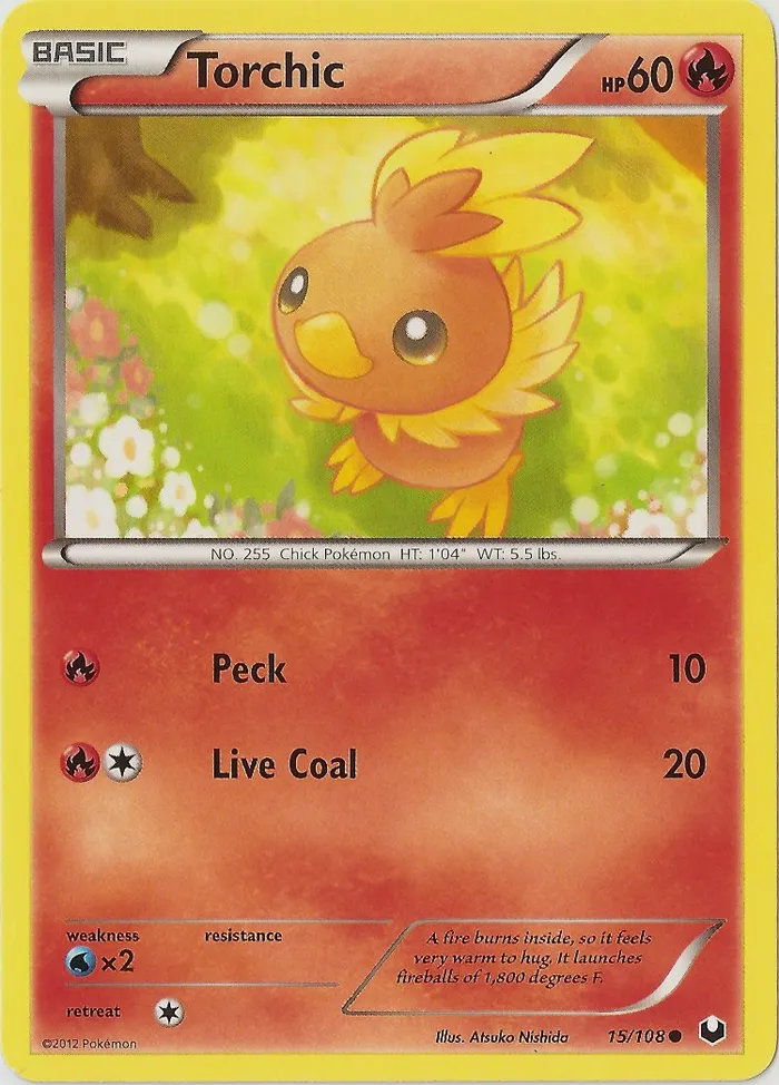 Carte Torchic — Dark Explorers