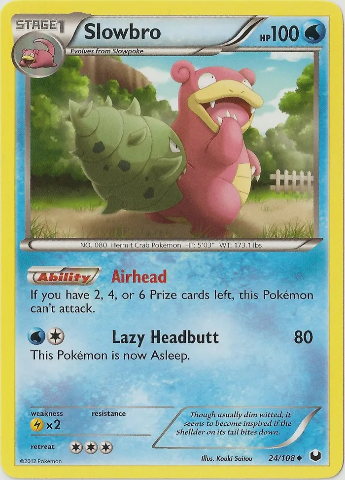 Carte Slowbro — Dark Explorers