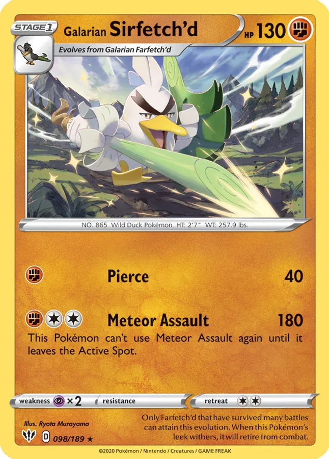 Carte Palarticho de Galar — Darkness Ablaze