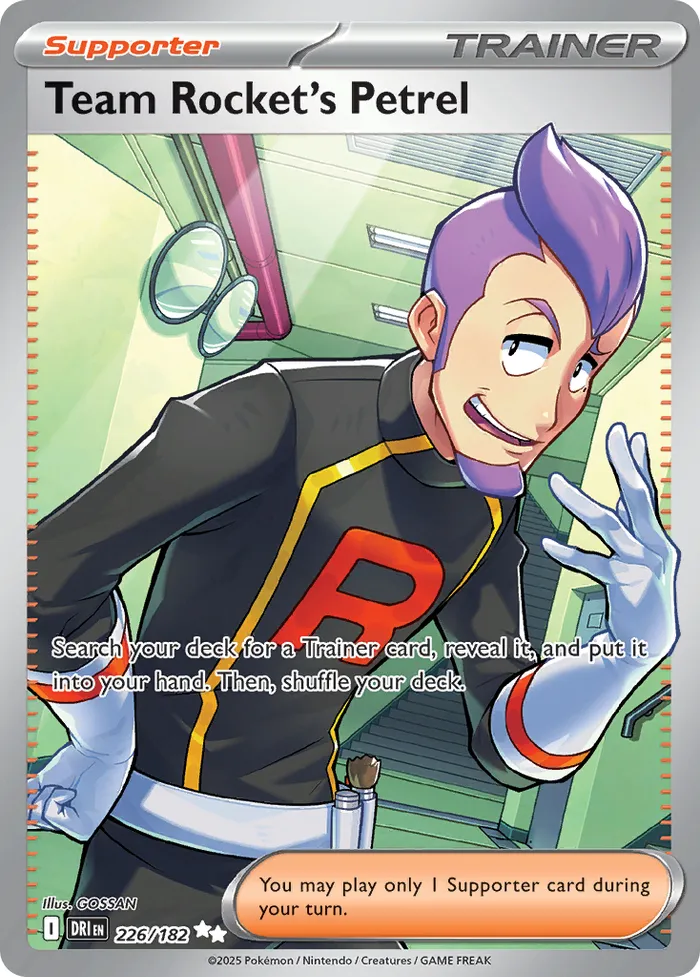 Carte Lambda de la Team Rocket — Destined Rivals