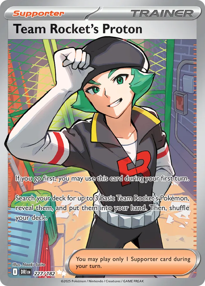 Carte Lance de la Team Rocket — Destined Rivals