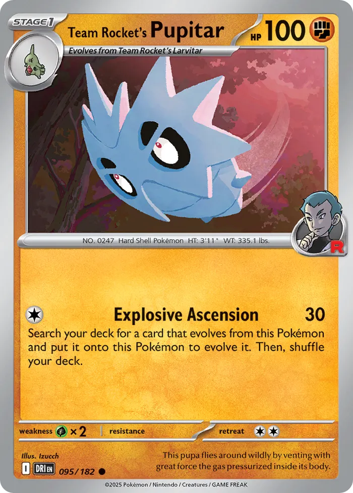 Carte Ymphect de la Team Rocket — Destined Rivals