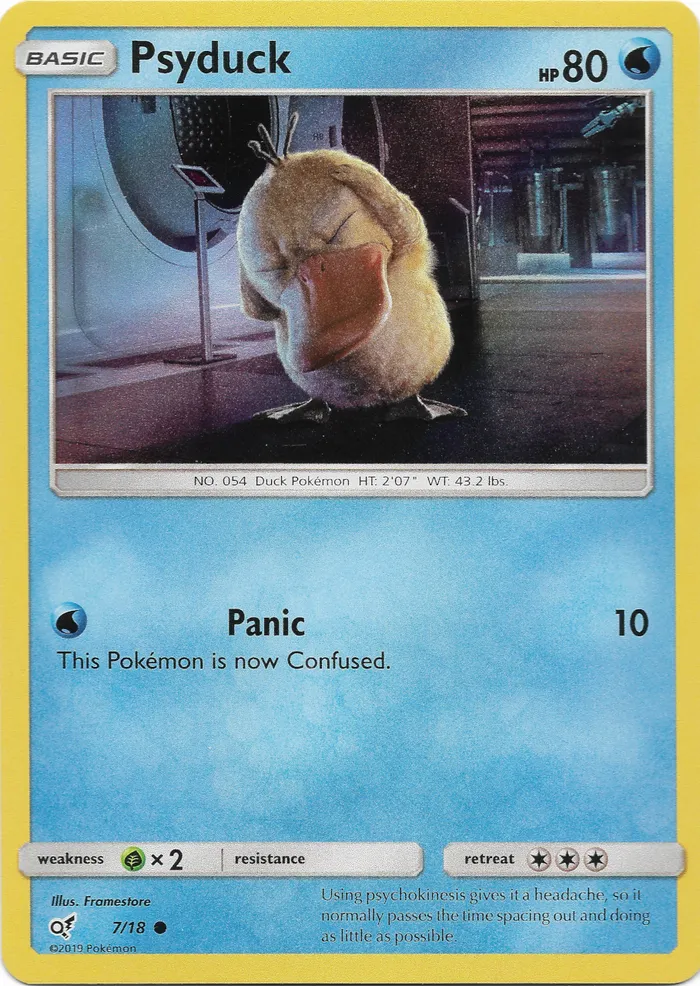 Carte Psyduck — Detective Pikachu