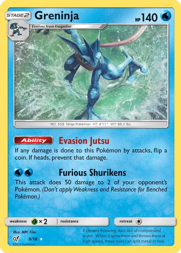 Carte Amphinobi — Detective Pikachu