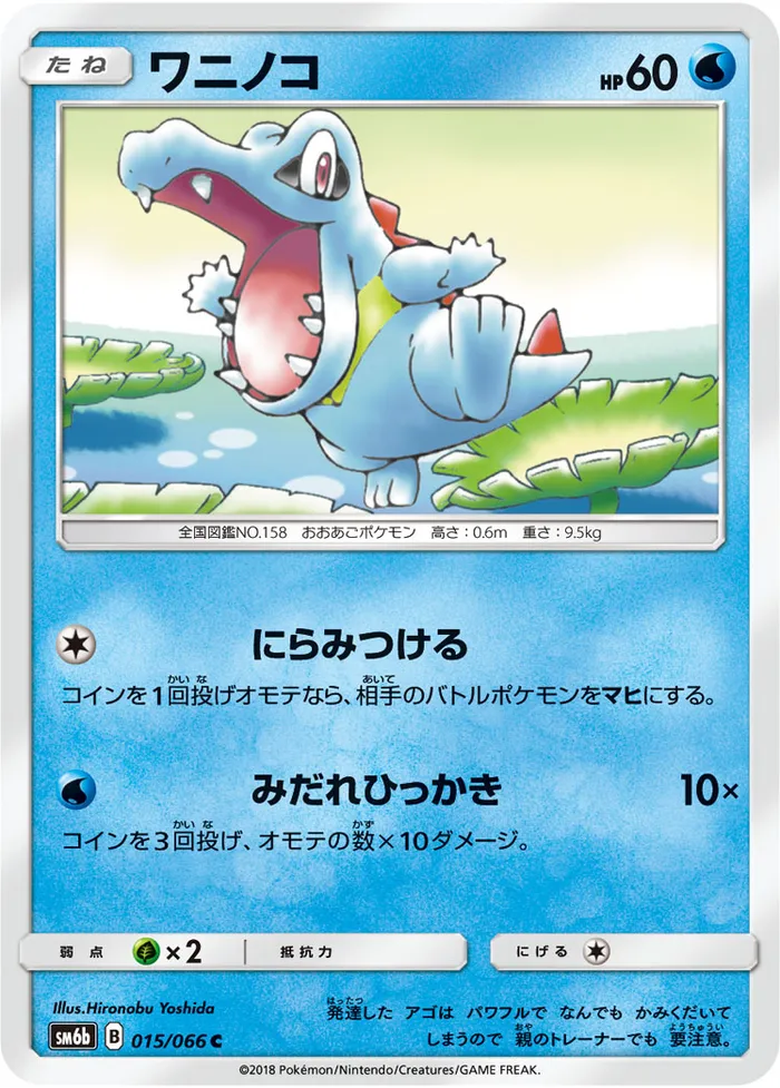 Carte Totodile — Dragon Majesty