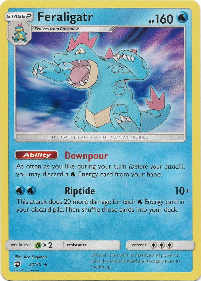 Carte Aligatueur — Dragon Majesty