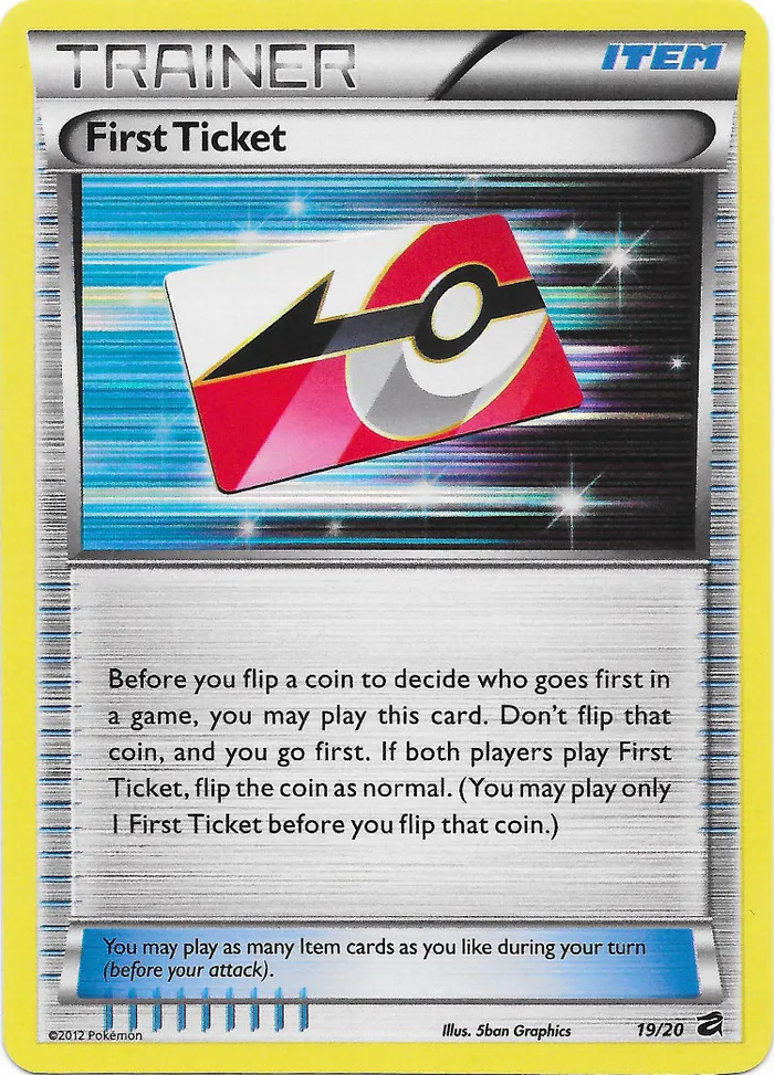 Carte First Ticket — Dragon Vault