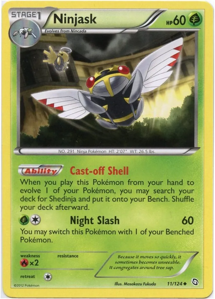 Carte Ninjask — Dragons Exalted