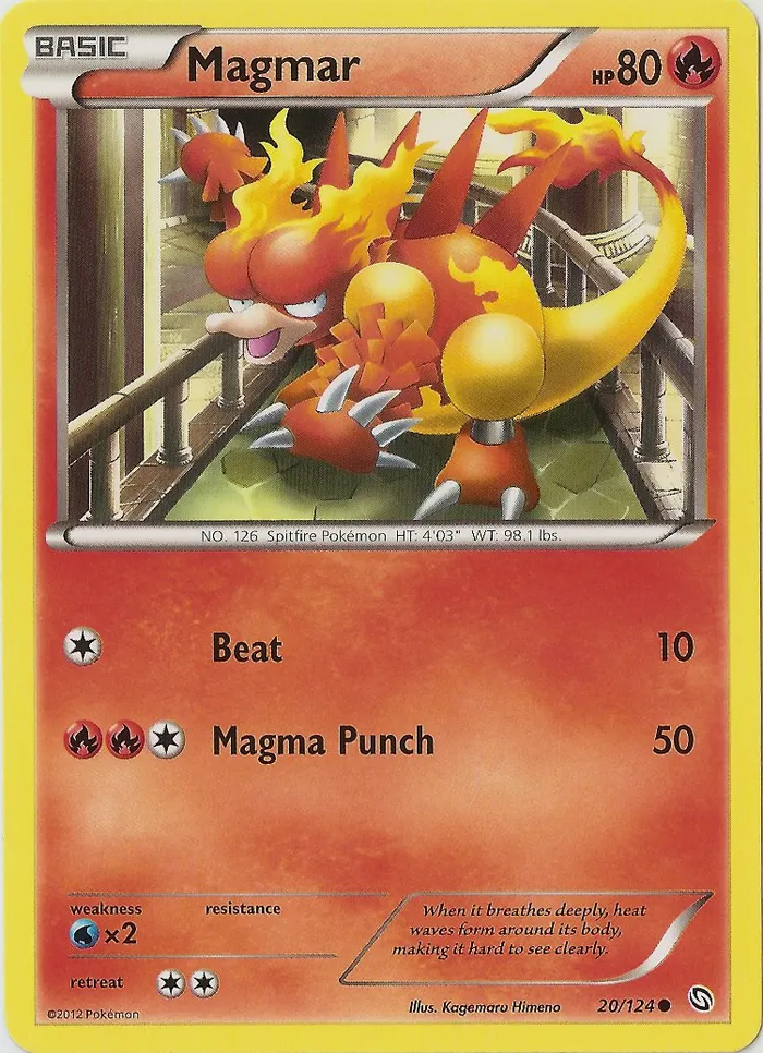 Carte Magmar — Dragons Exalted